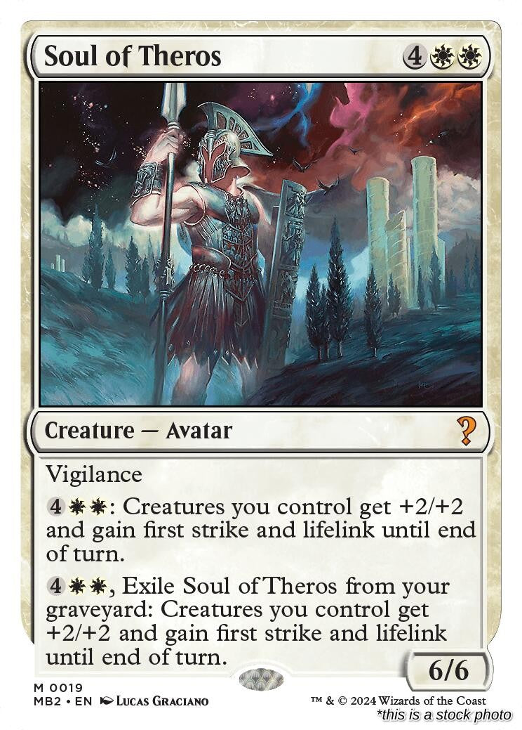 Soul of Theros (White Border)