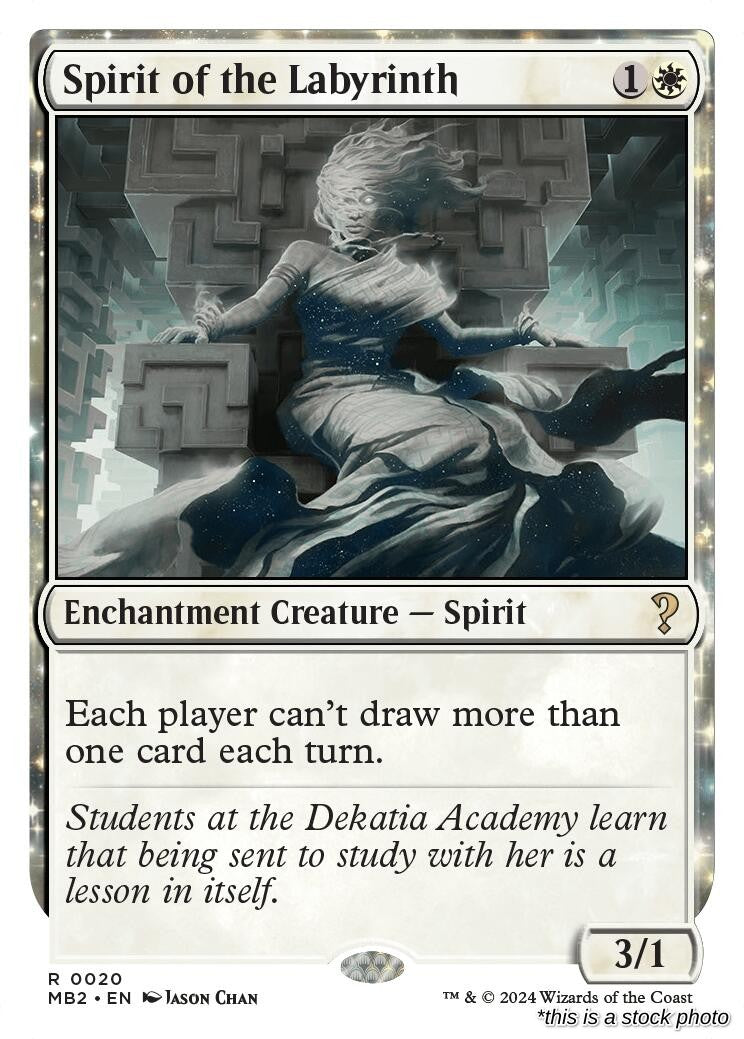 Spirit of the Labyrinth (White Border)