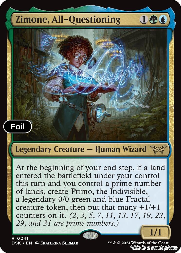 Zimone, All-Questioning