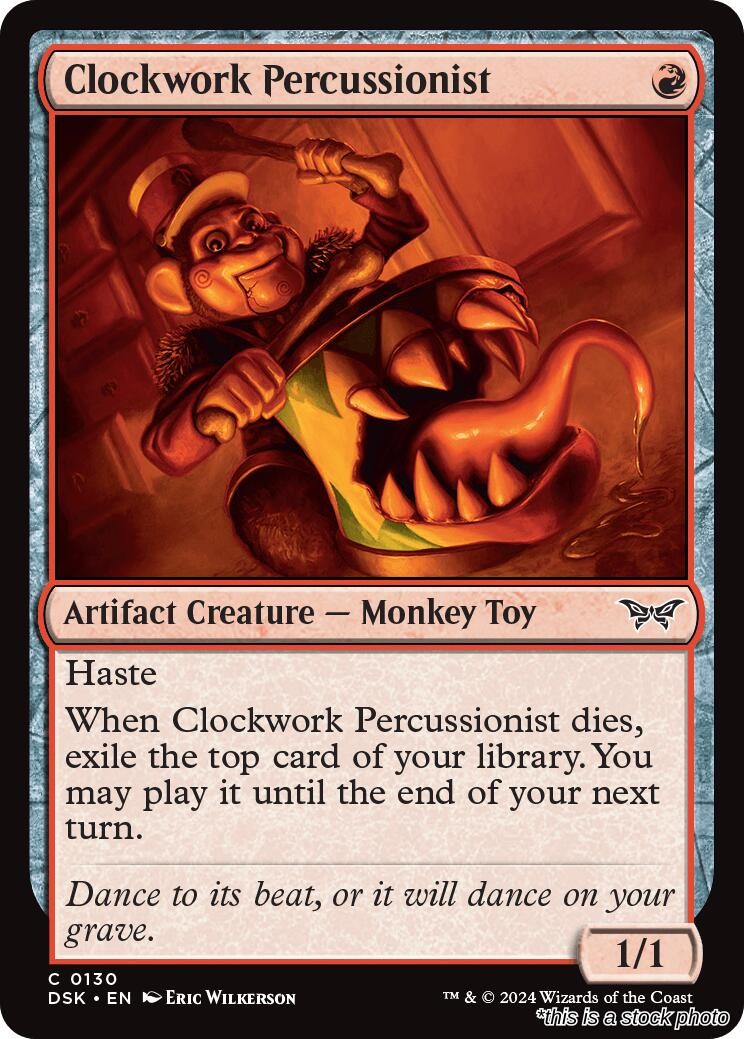 Clockwork Percussionist (0130)