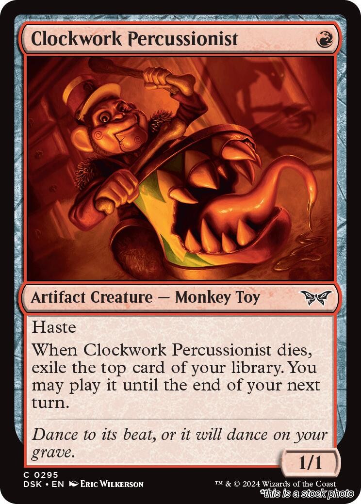 Clockwork Percussionist (0295)