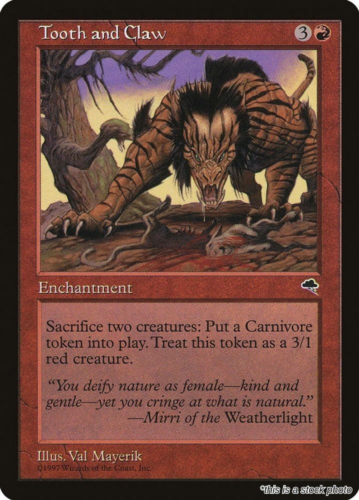 Tooth and Claw