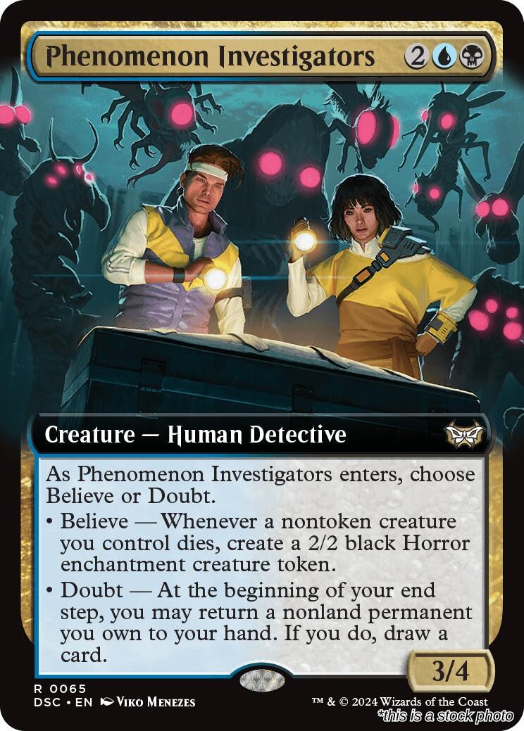 Phenomenon Investigators (Extended Art)