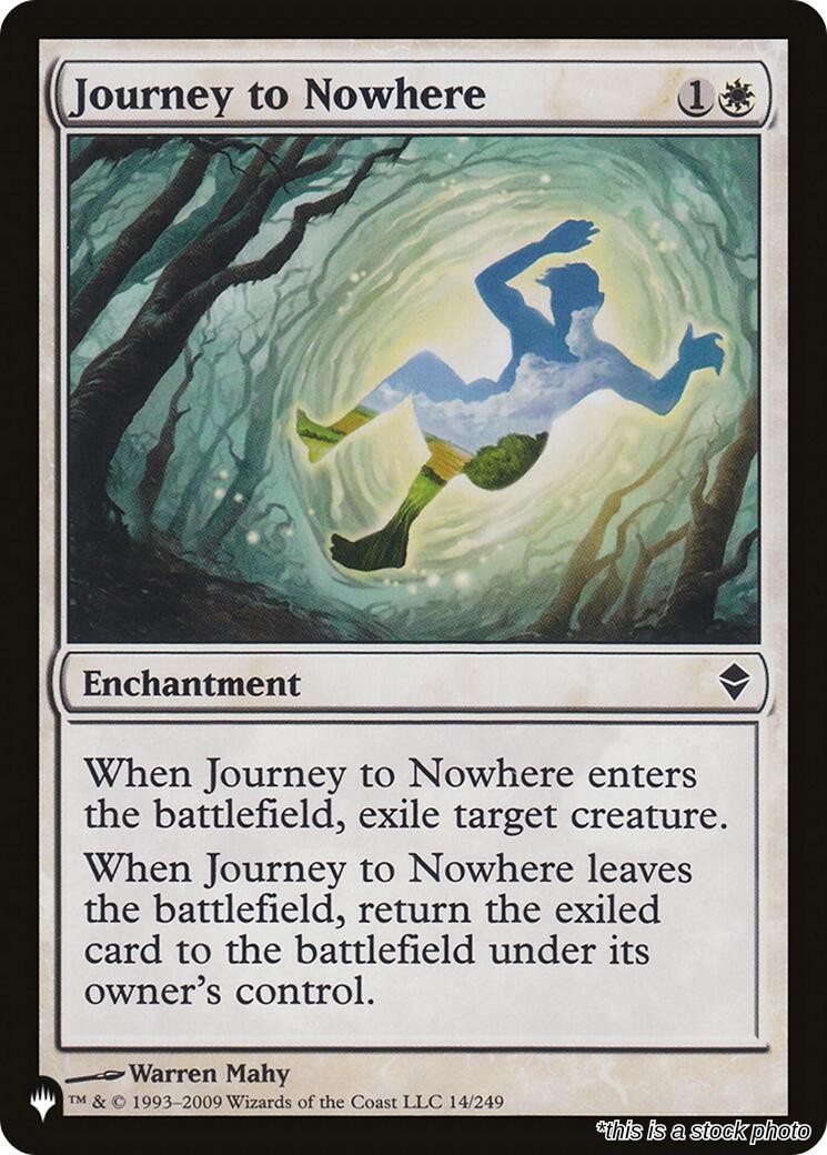Journey to Nowhere