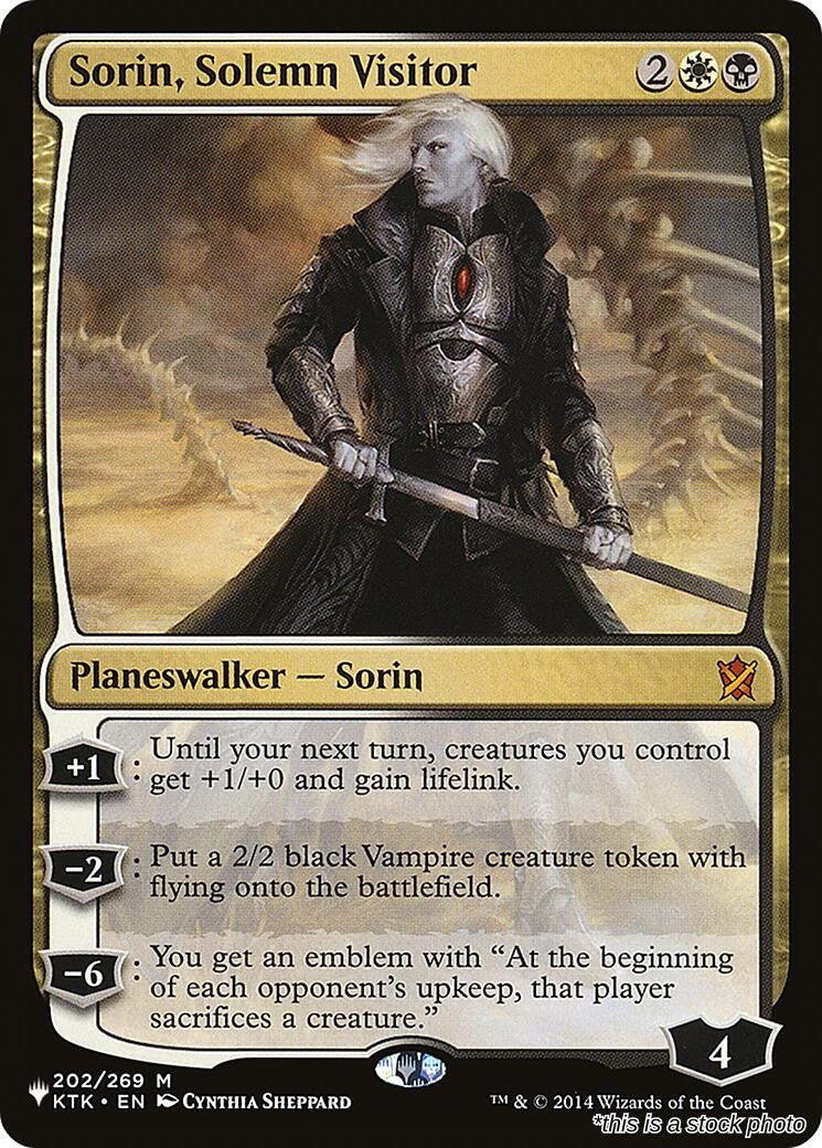 Sorin, Solemn Visitor