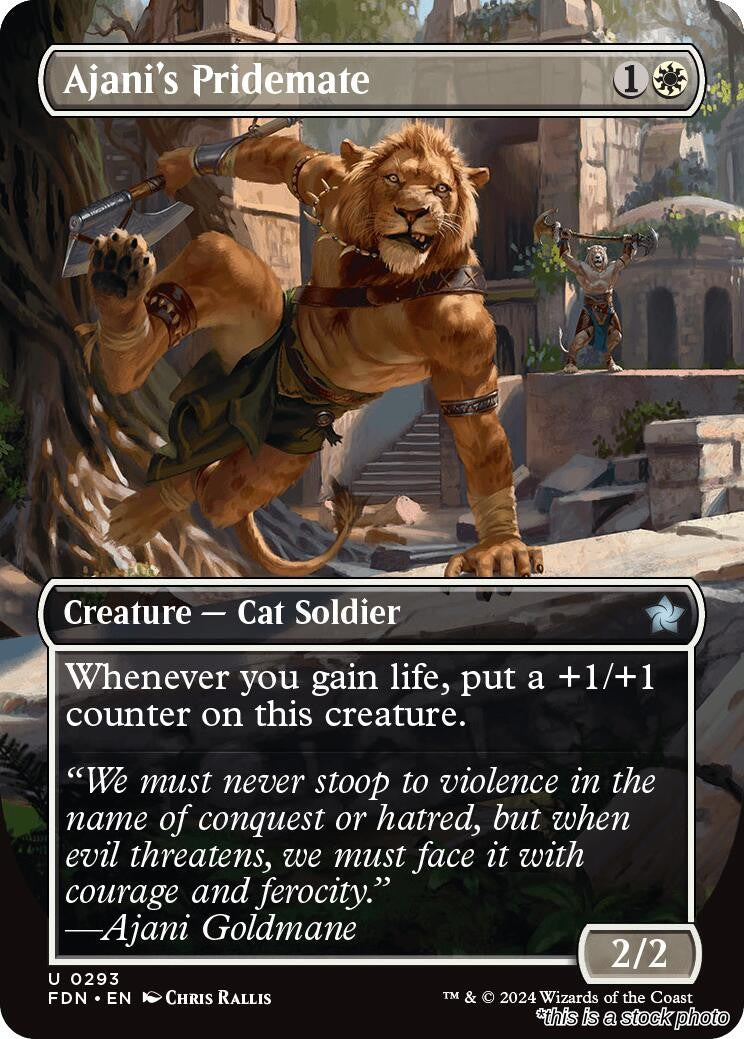 Ajani's Pridemate (Borderless)