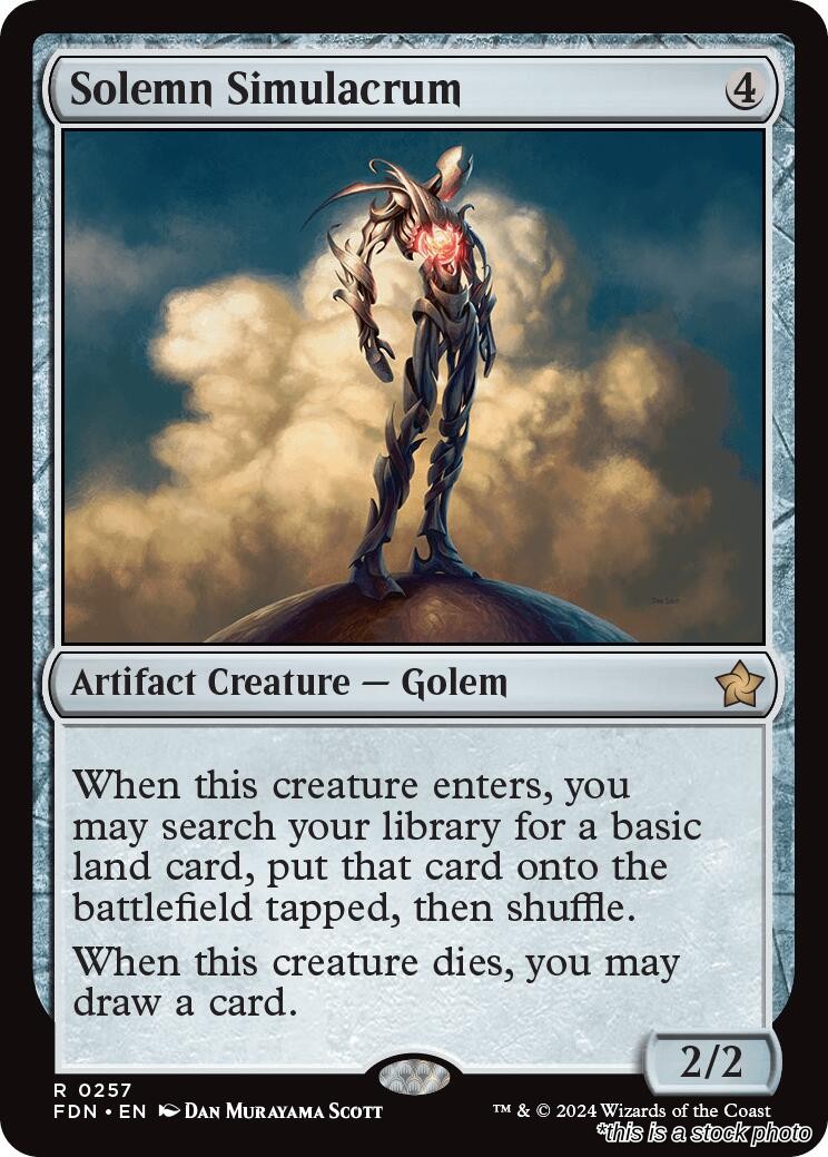 Solemn Simulacrum