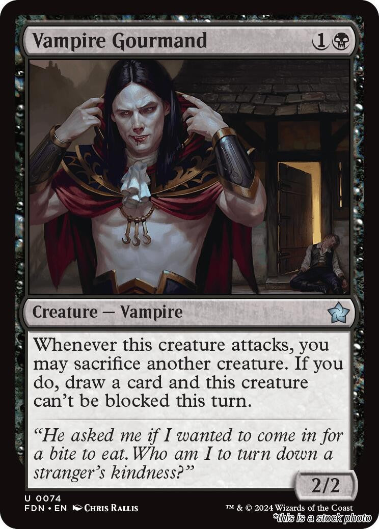 Vampire Gourmand