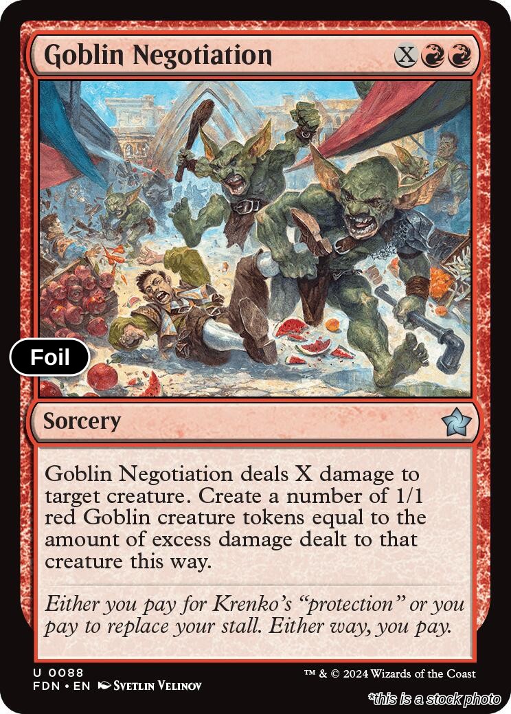 Goblin Negotiation
