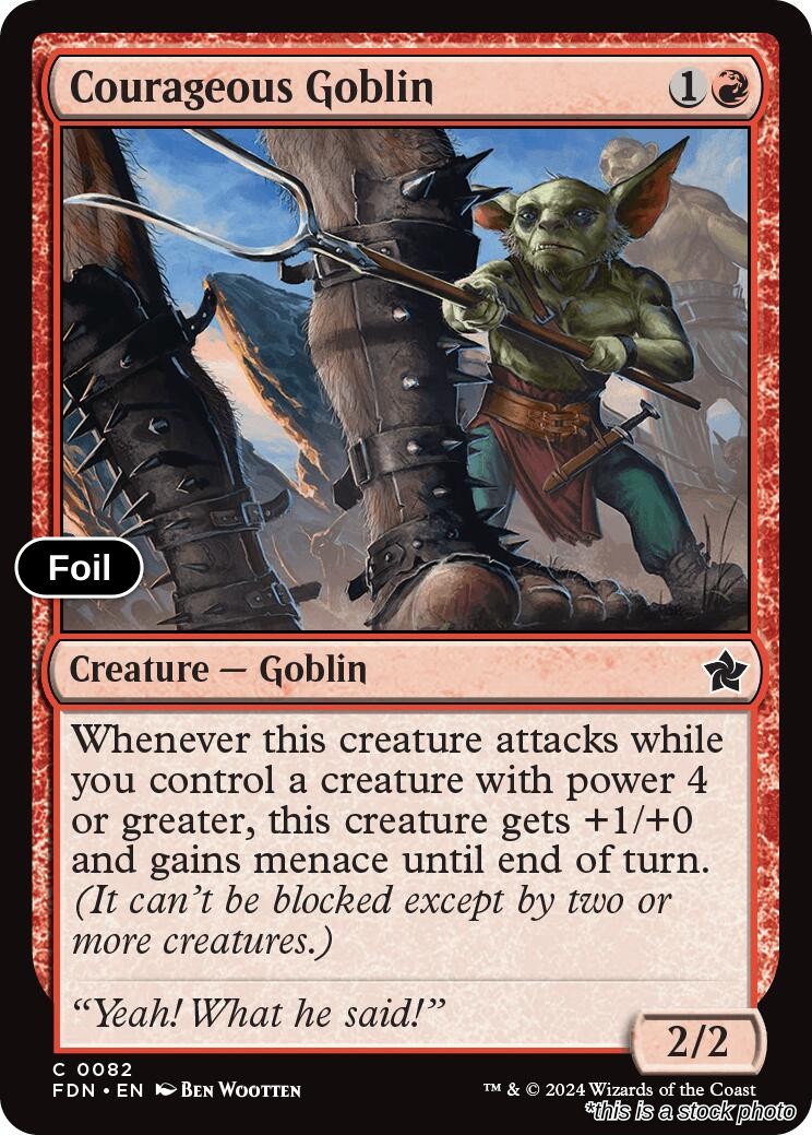 Courageous Goblin