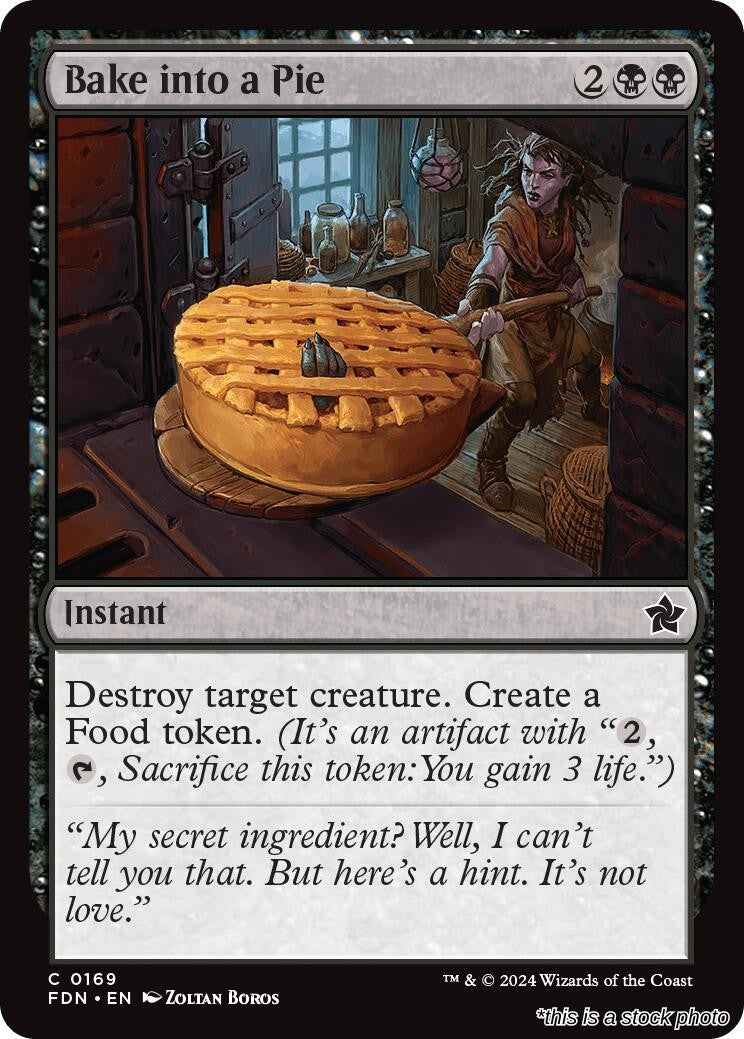 Bake into a Pie