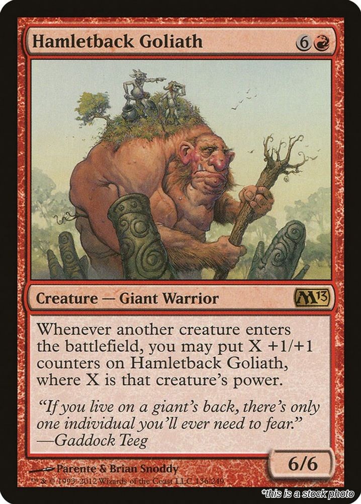 Hamletback Goliath