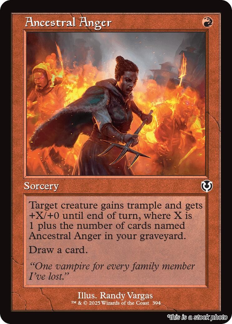 Ancestral Anger (Retro Frame)