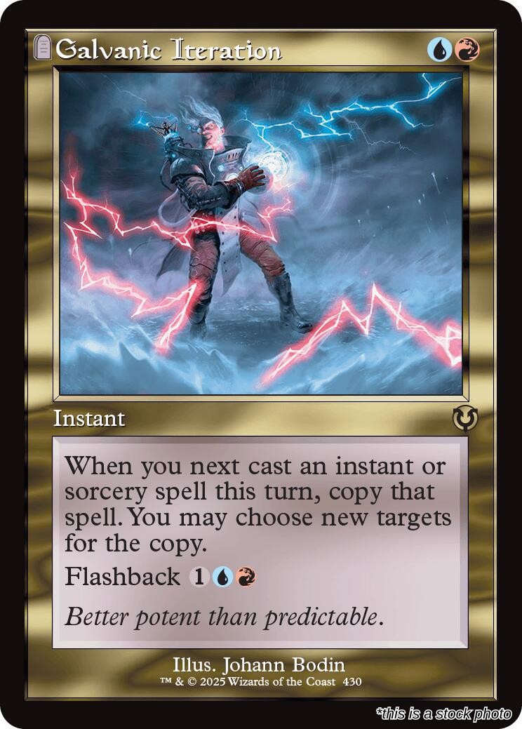 Galvanic Iteration (Retro Frame)