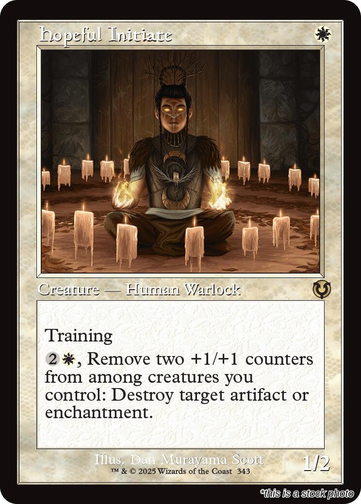 Hopeful Initiate (Retro Frame)