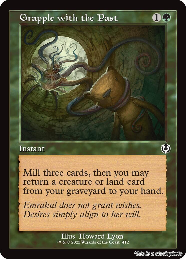 Grapple with the Past (Retro Frame)