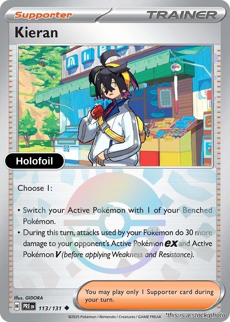 Kieran - 113/131 (Poke Ball Pattern)