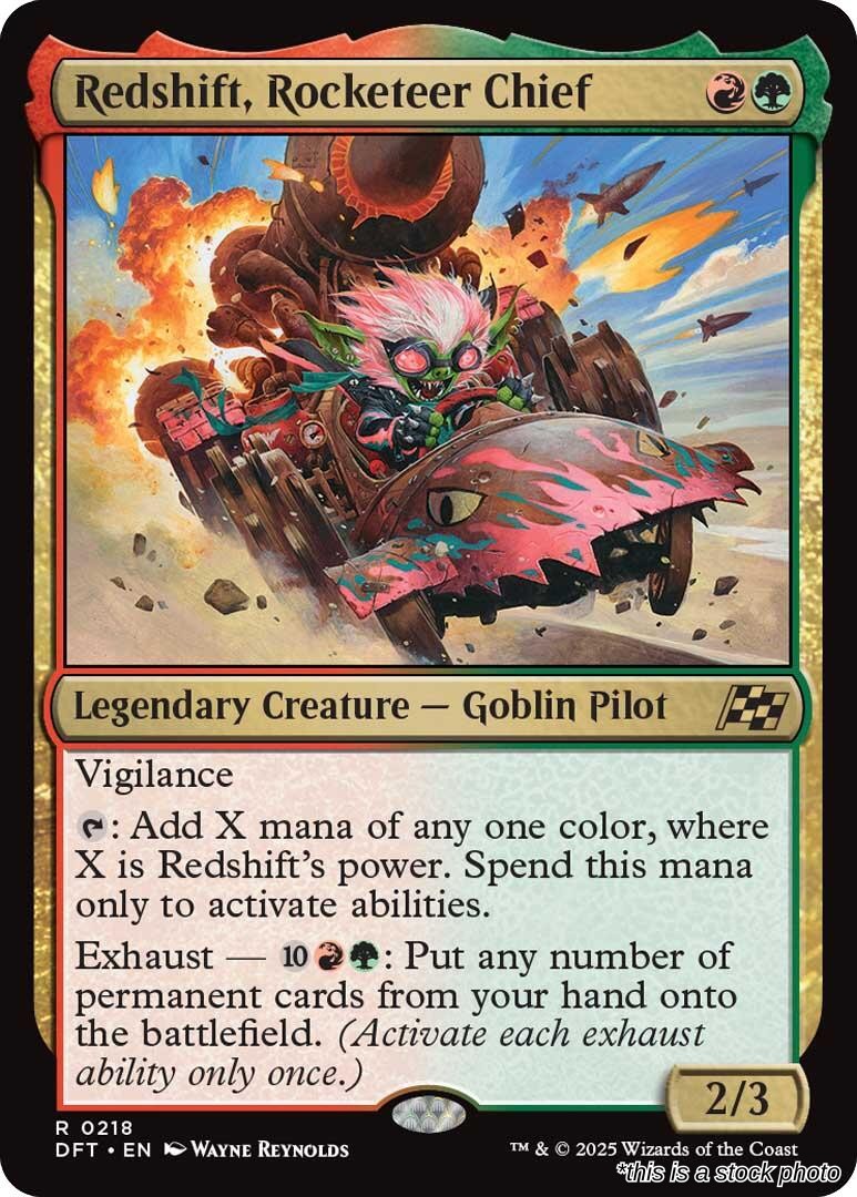 Redshift, Rocketeer Chief