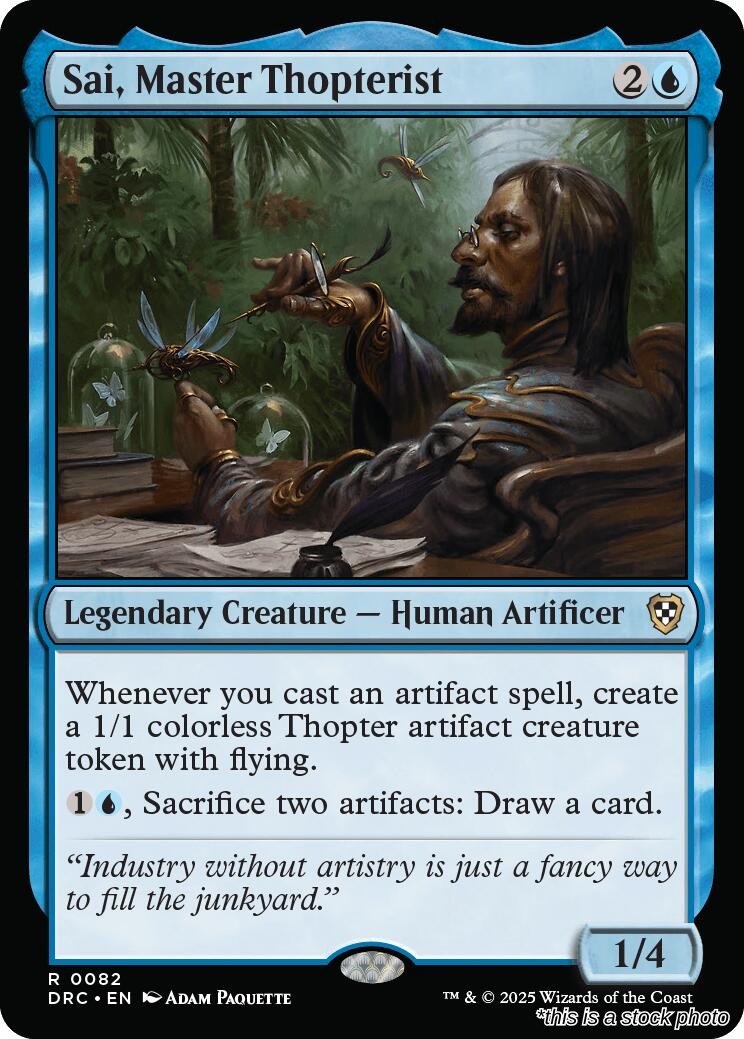 Sai, Master Thopterist