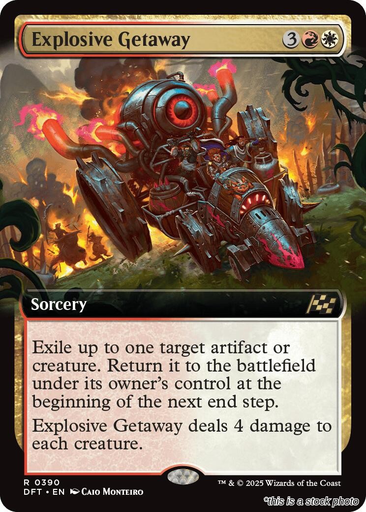 Explosive Getaway (Extended Art)
