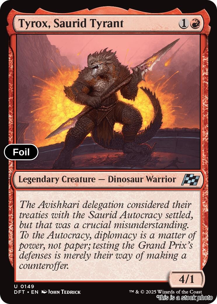 Tyrox, Saurid Tyrant