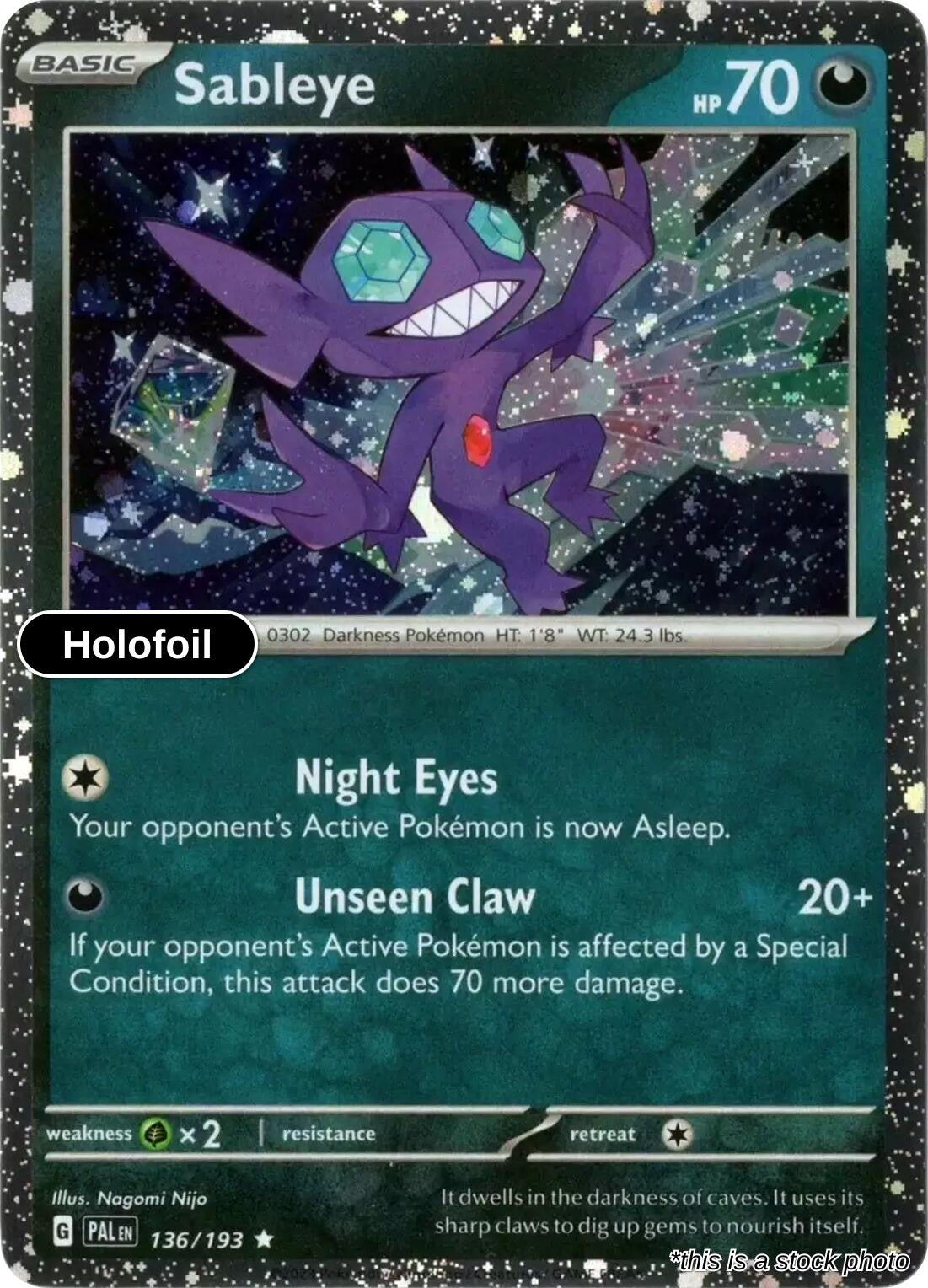 Sableye (Cosmos Holo)
