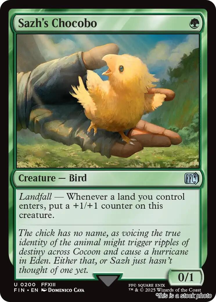 Sazh's Chocobo