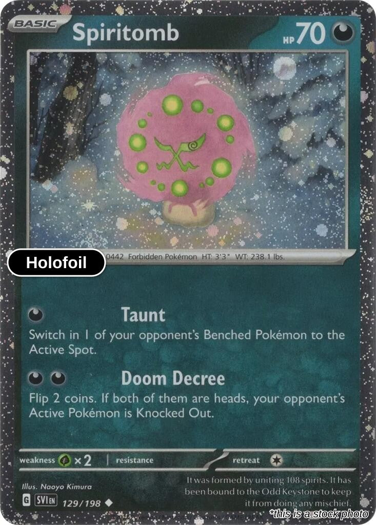 Spiritomb - 129/198 (Cosmos Holo)