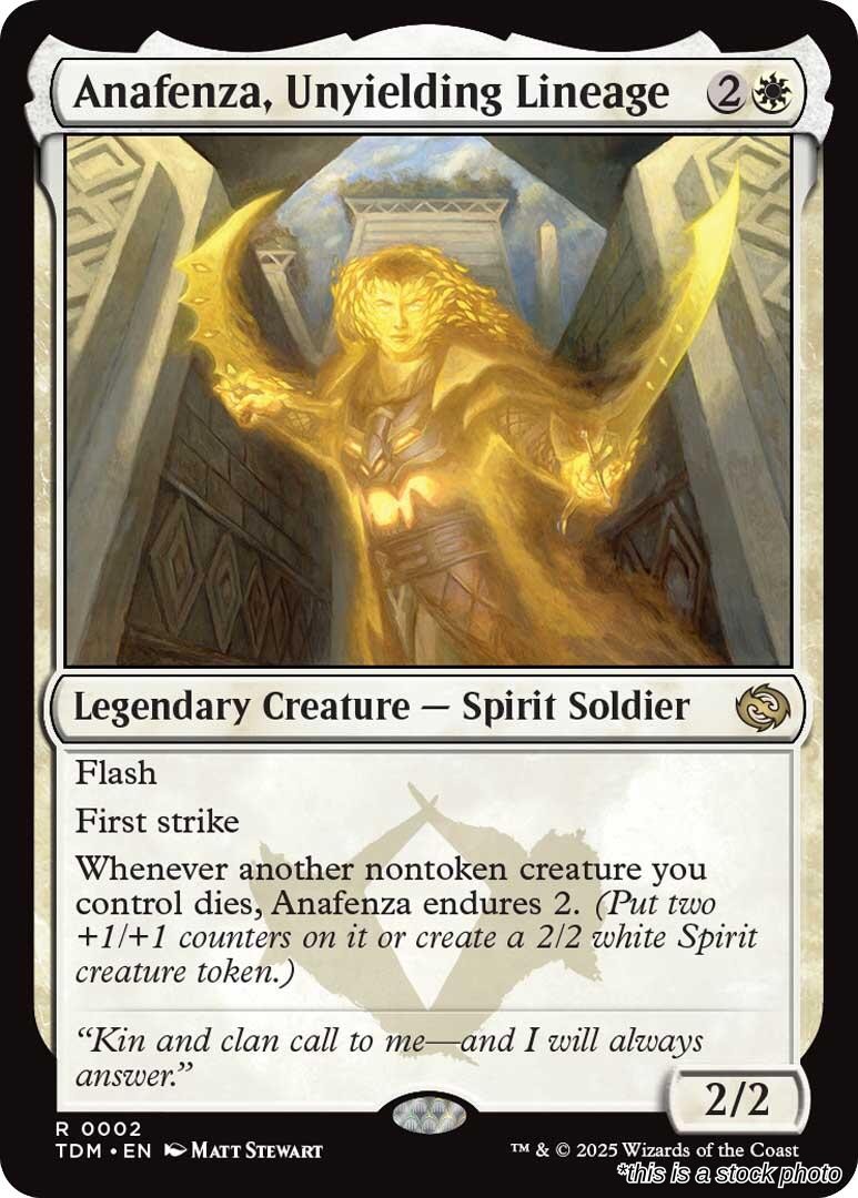 Anafenza, Unyielding Lineage