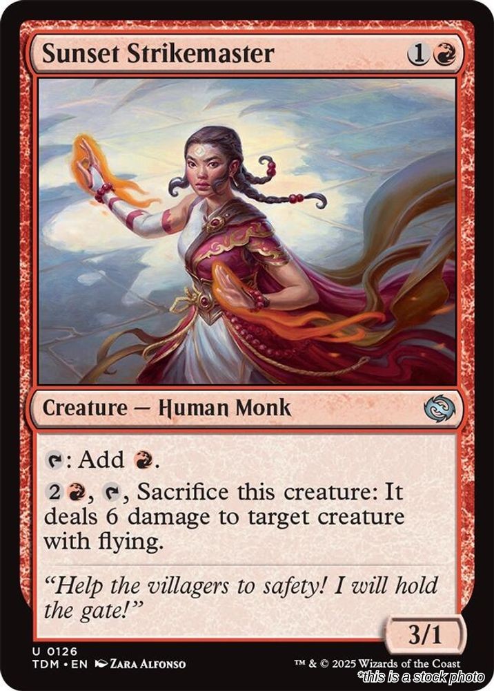Sunset Strikemaster