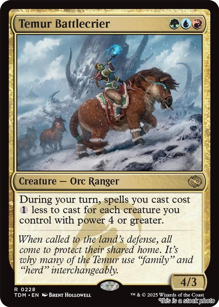 Temur Battlecrier