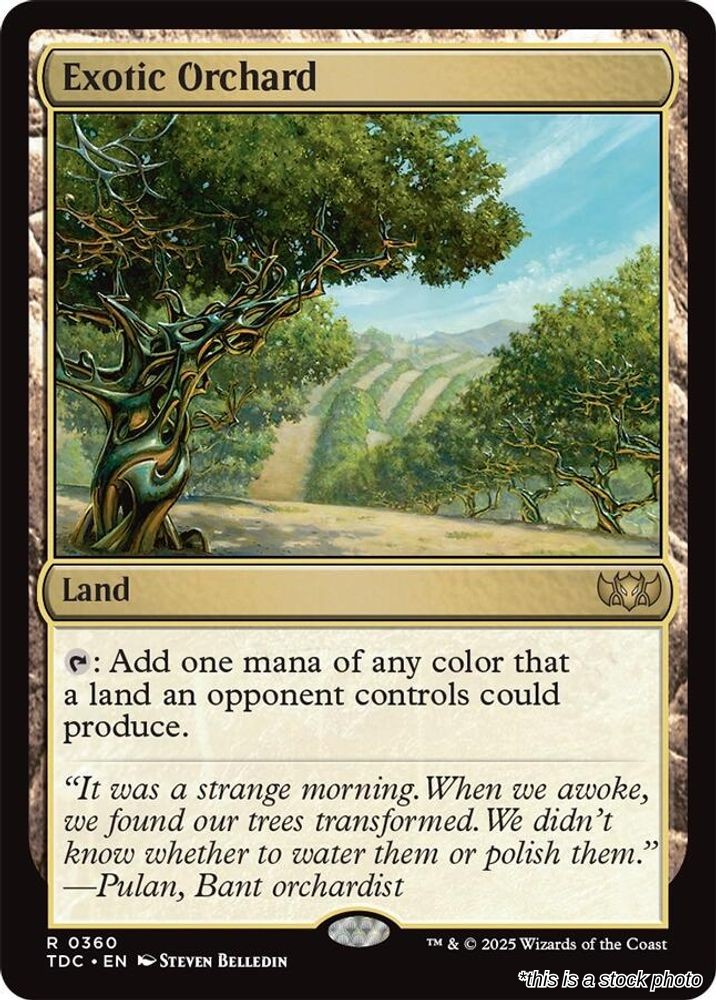 Exotic Orchard