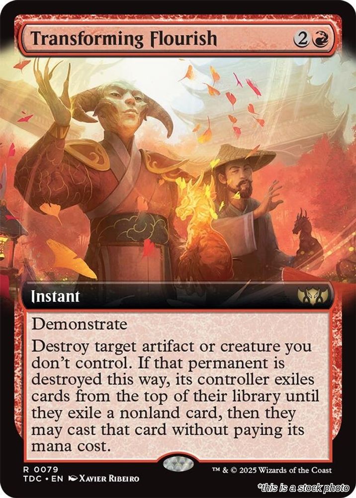Transforming Flourish (Extended Art)
