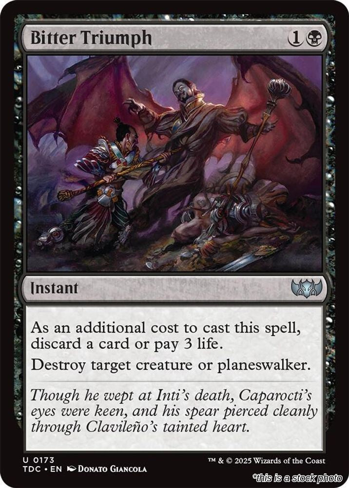 Bitter Triumph