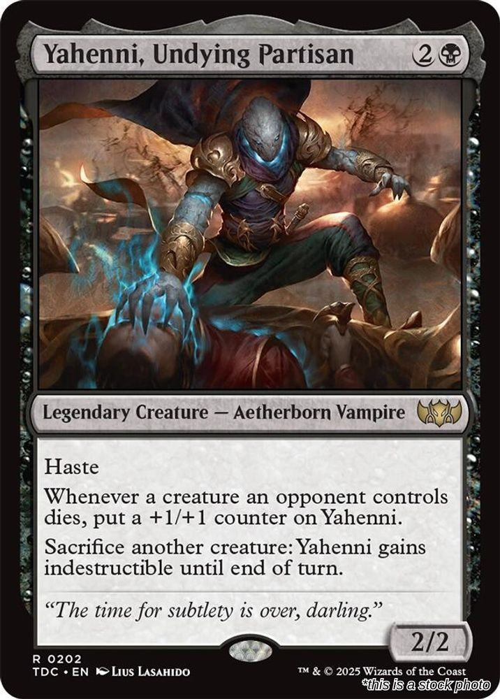 Yahenni, Undying Partisan