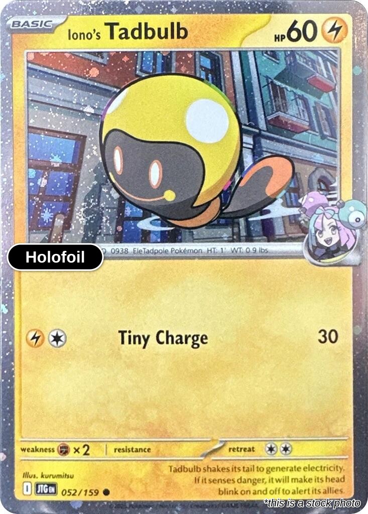 Iono's Tadbulb - 052/159 (Cosmos Holo)