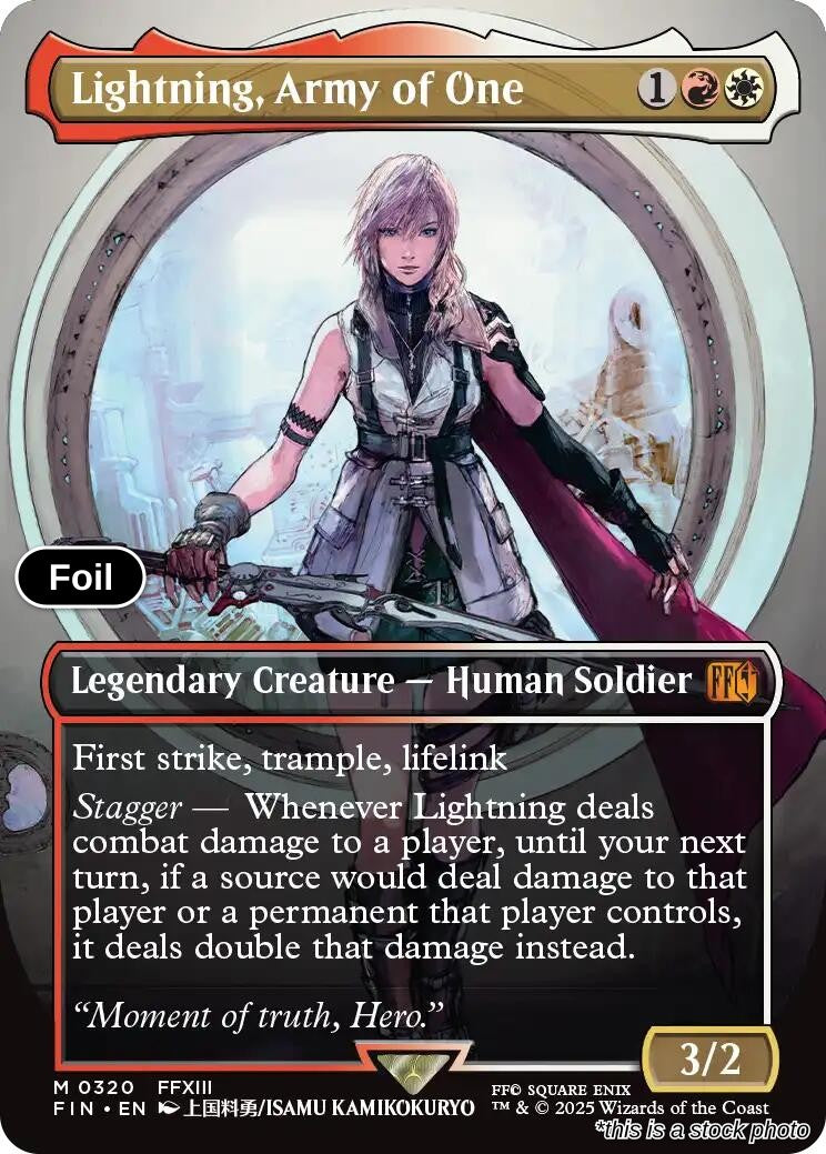 Lightning, Army of One (0320) (Borderless)