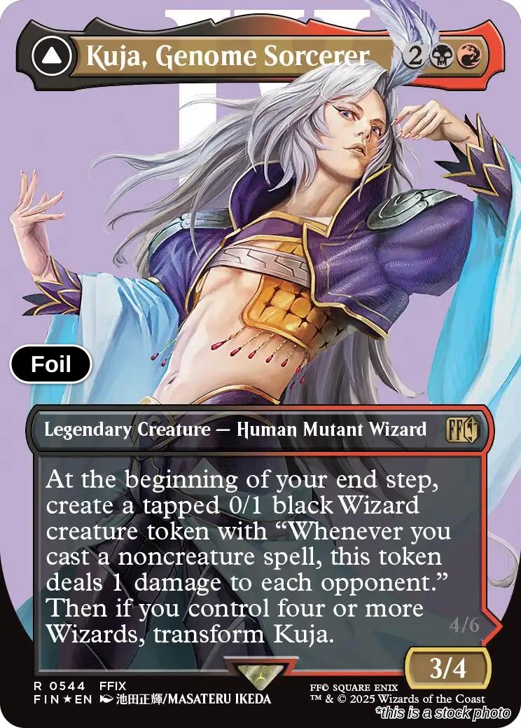 Kuja, Genome Sorcerer (Borderless) (Surge Foil)