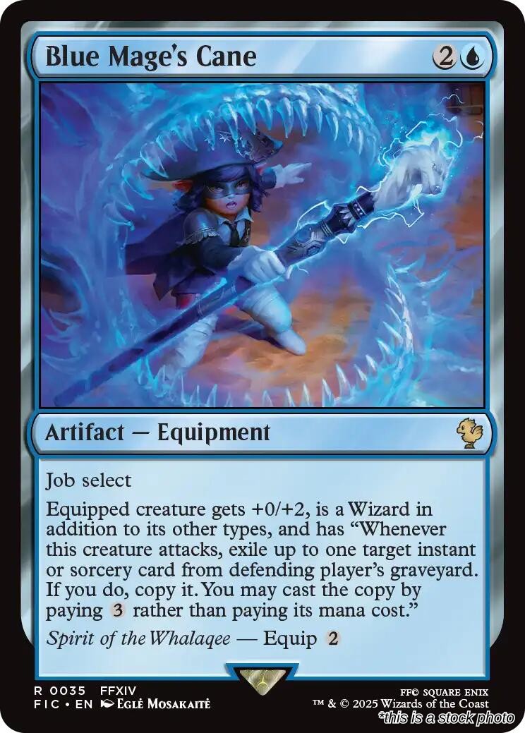 Blue Mage's Cane