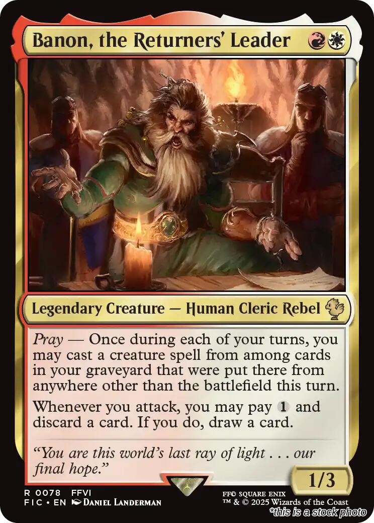 Banon, the Returners' Leader