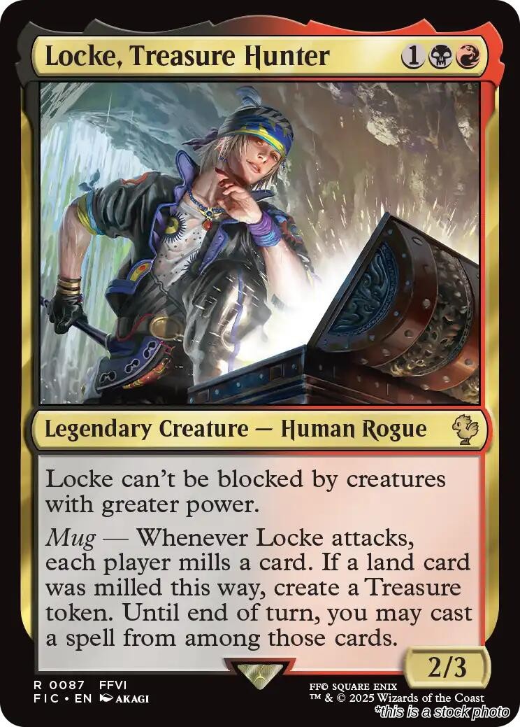 Locke, Treasure Hunter
