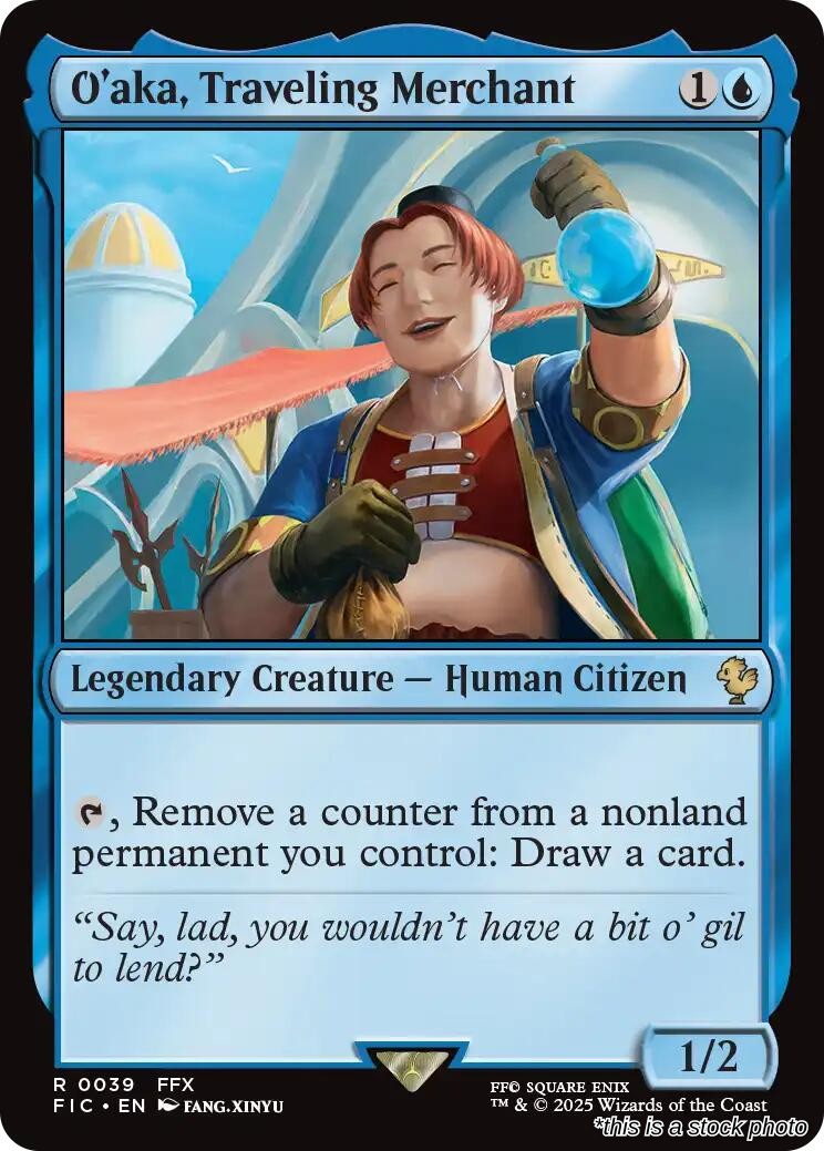 O'aka, Traveling Merchant