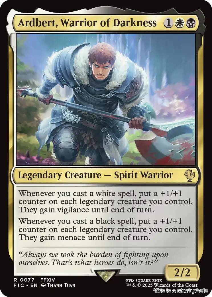 Ardbert, Warrior of Darkness