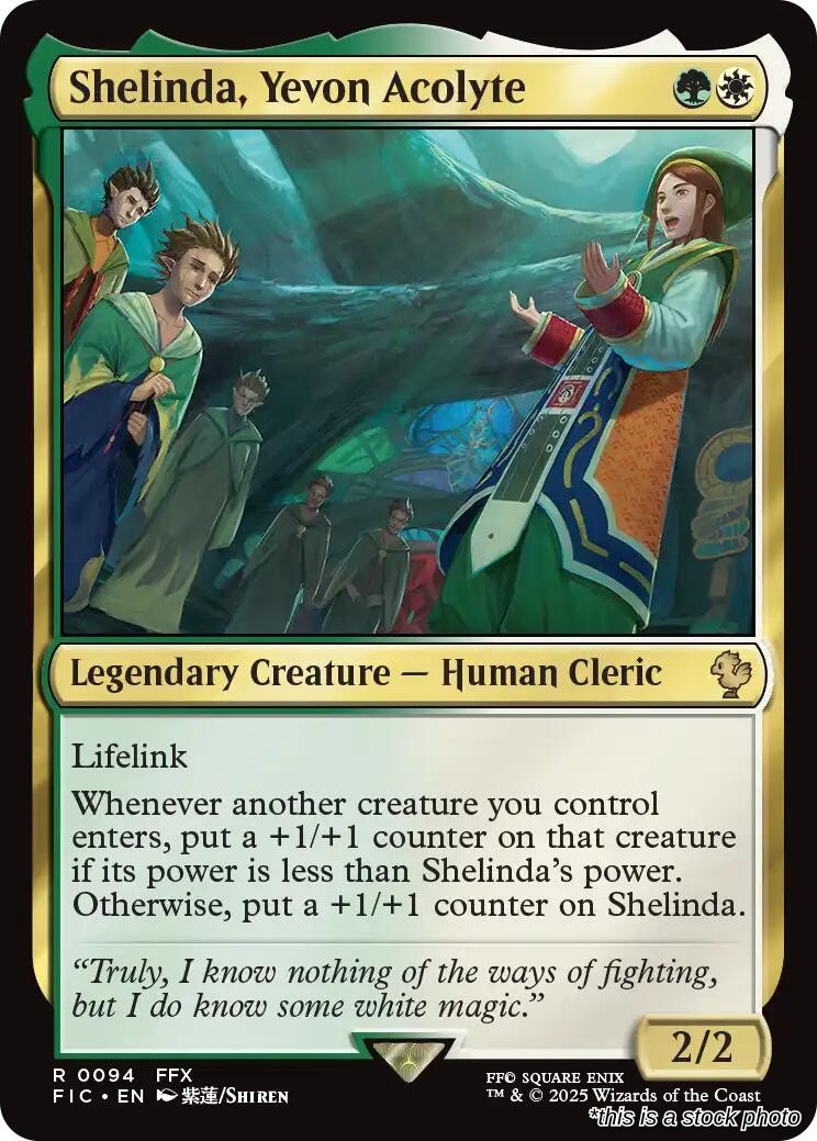 Shelinda, Yevon Acolyte