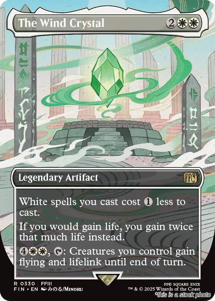 The Wind Crystal (Borderless)