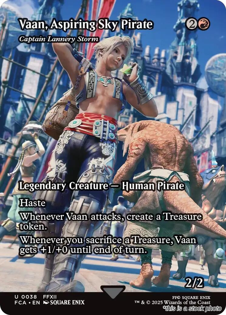 Vaan, Aspiring Sky Pirate - Captain Lannery Storm (Showcase)