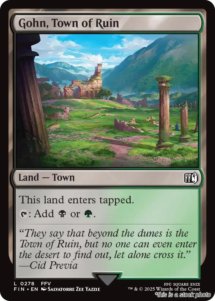 Gohn, Town of Ruin