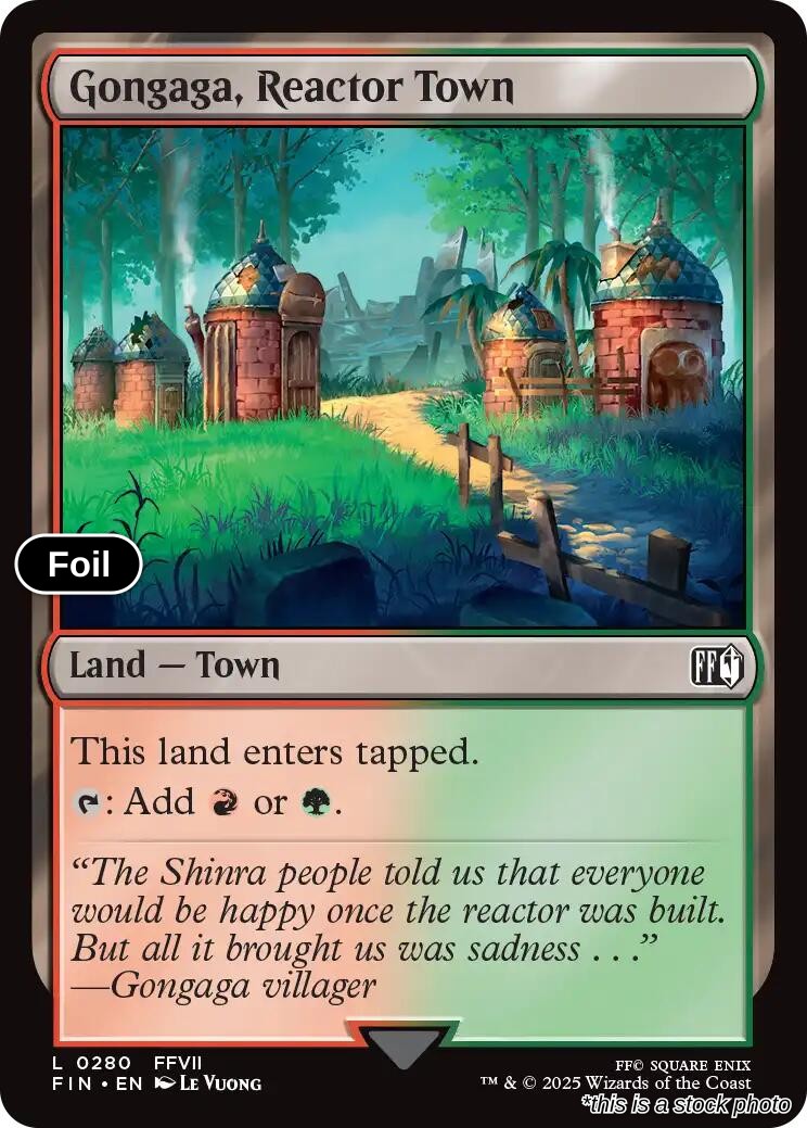Gongaga, Reactor Town