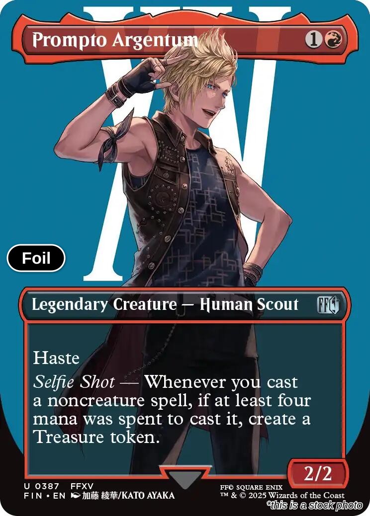 Prompto Argentum (Borderless)