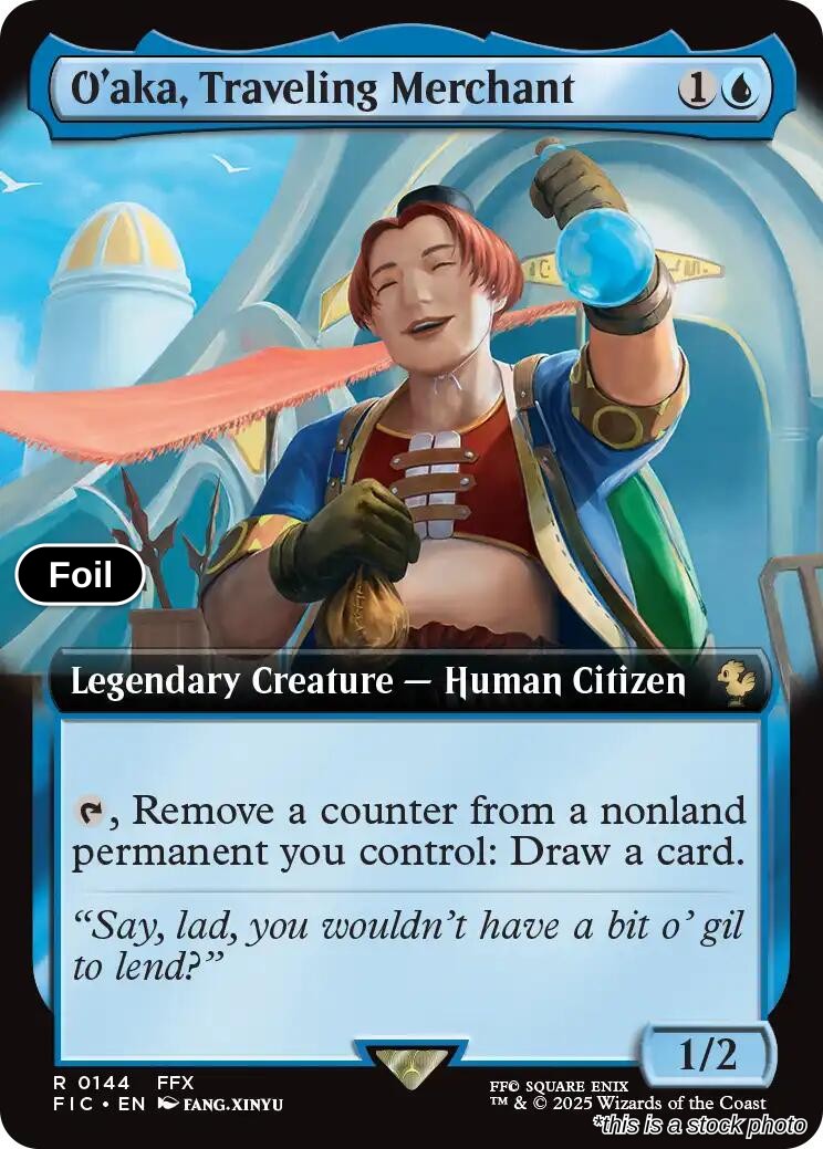 O'aka, Traveling Merchant (Extended Art)